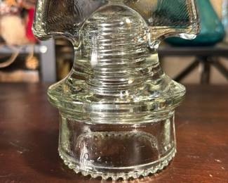 HEMINGRAY 60 Clear Glass Insulator