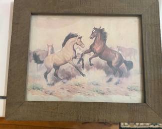 Mike Carroll Horse Print