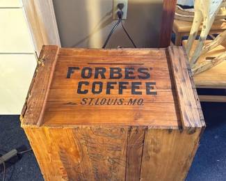 Forbes Coffee Wooden Crate