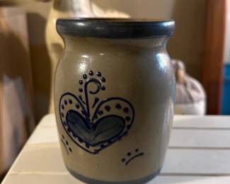 BBP 1998 Salt-Glaze Stoneware Jar Crock