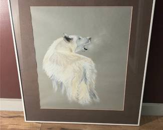 White Wolf Pastel