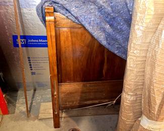 FB P08 Walnut bedframes