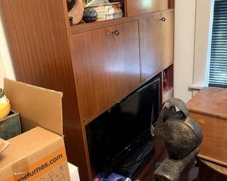 FB P36 Teak Secretary 1 of 2 matching
