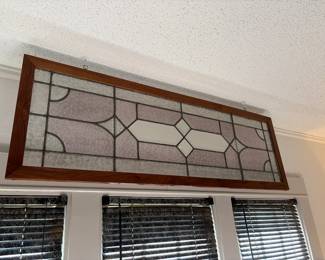 FB P07 stained glass panel chicago