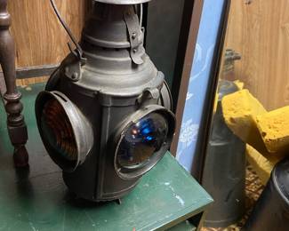 Dressel railroad lamp