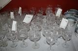 VINTAGE CRYSTAL GOLBLETS