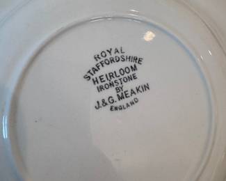 Royal Staffordshire Heirloom Ironstone China
