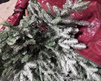 Balsam Hill Flocked Christmas Tree