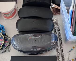 Sunglasses and cases