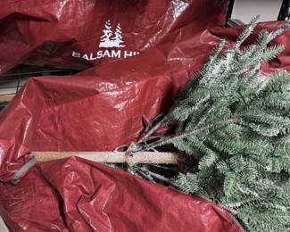 Balsam Hill Flocked Christmas Tree
