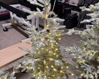 Balsam Hill Flocked Christmas Trees (3)