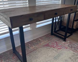 Desk with built in USB ports