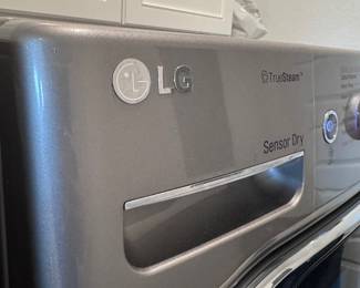 LG Washer and Dryer with Pedestals