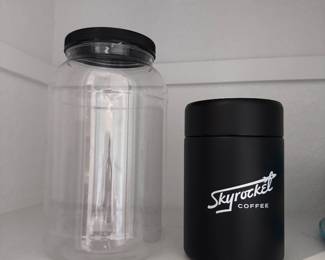 Skyrocket Coffee coffee container