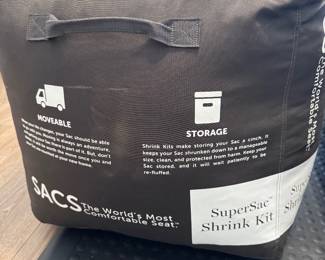 Love Sac Bean Bags with Super Shrink Kit Bags (2)