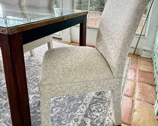 $240 set of six dining chairs