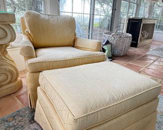$60 Butter cream arm chair