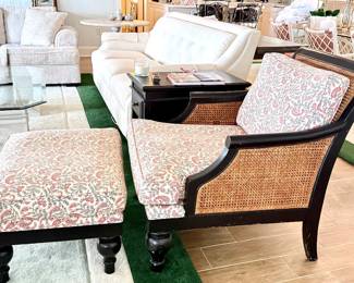 With ottoman