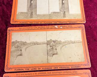 Collection of late 19th century, stereoscopic images of Florida