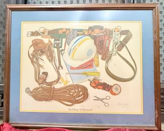 Bell South signed artist lithograph