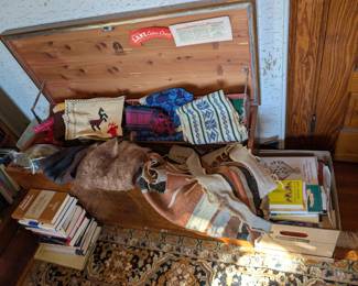 chest, textiles