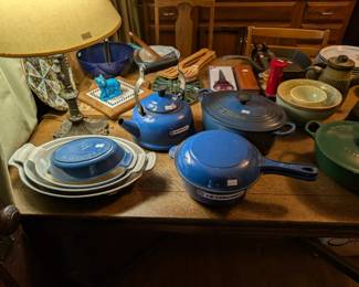 le creuset pots, pans, ceramic