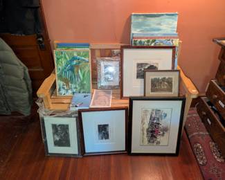 art, oil painting, etching