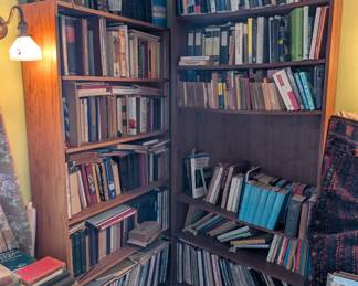 books, library, book shelves
