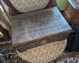 wooden box