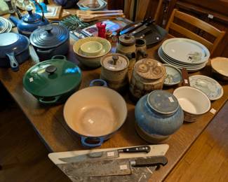 le creuset, pottery