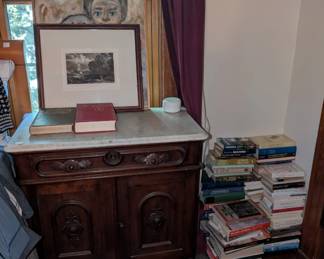marble top cabinet