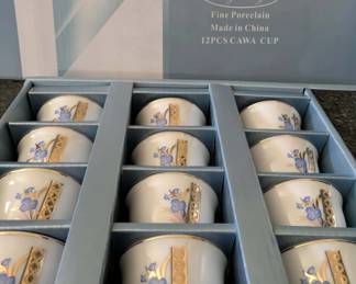 Small China CAWA Cups -12 in Box