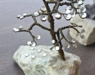 Vintage Small Ornamental Asian Design Tree