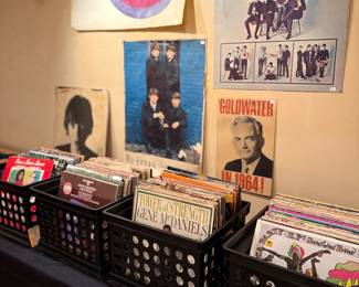So many record- bluegrass, disco, classic rock, Motown, 1980s, Disney, classical
