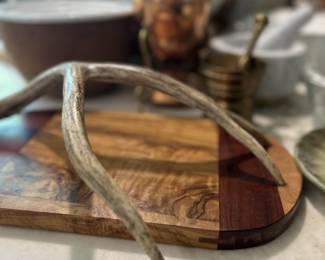 Antler cheese board
