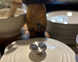 More Le Creuset, plus mushroom pepper grinder