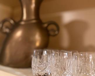 Micheal Lambert case and Waterford shot glasses