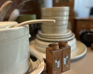 Vintage Pflatzgraff tureen and plates