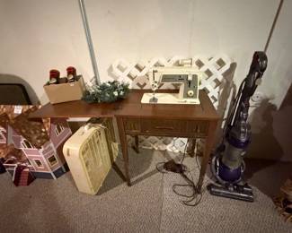 sewing machine , vacuum fan