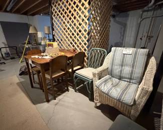 better look at the chairs with that great small table