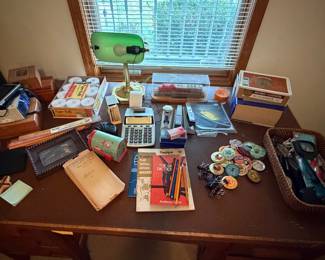 office stuff, collectibles and antiques