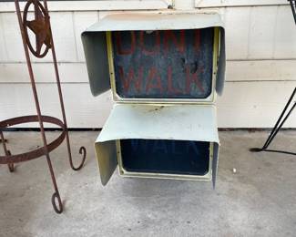 Vtg Don’t Walk Street Sign
