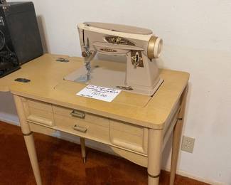 Singer 503A Rocketeer with Cabinet