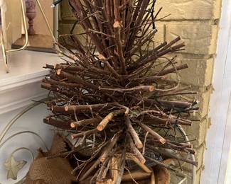Rustic Tiny Christmas Tree