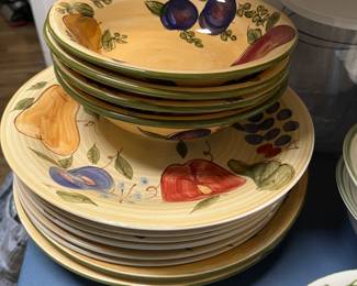 Dishwasher Safe Plate/Bowl/Serving Platter Set
