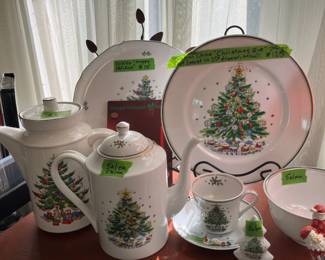 Salem China & Other Christmas China Assortment