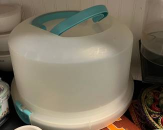 Tupperware Cake Tote