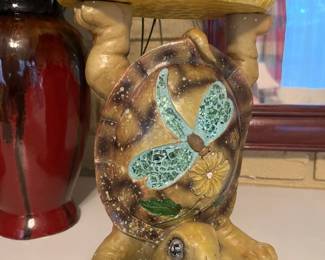 Turtle Shaped Plant Stand