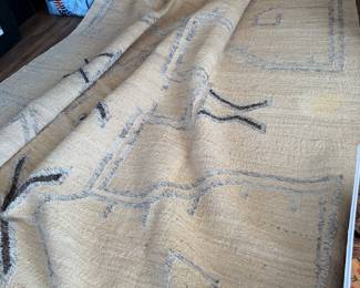 Crate and Barrel Jute Rug 9x12