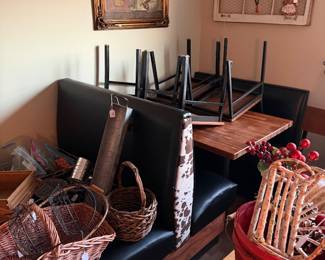 Baskets and booths